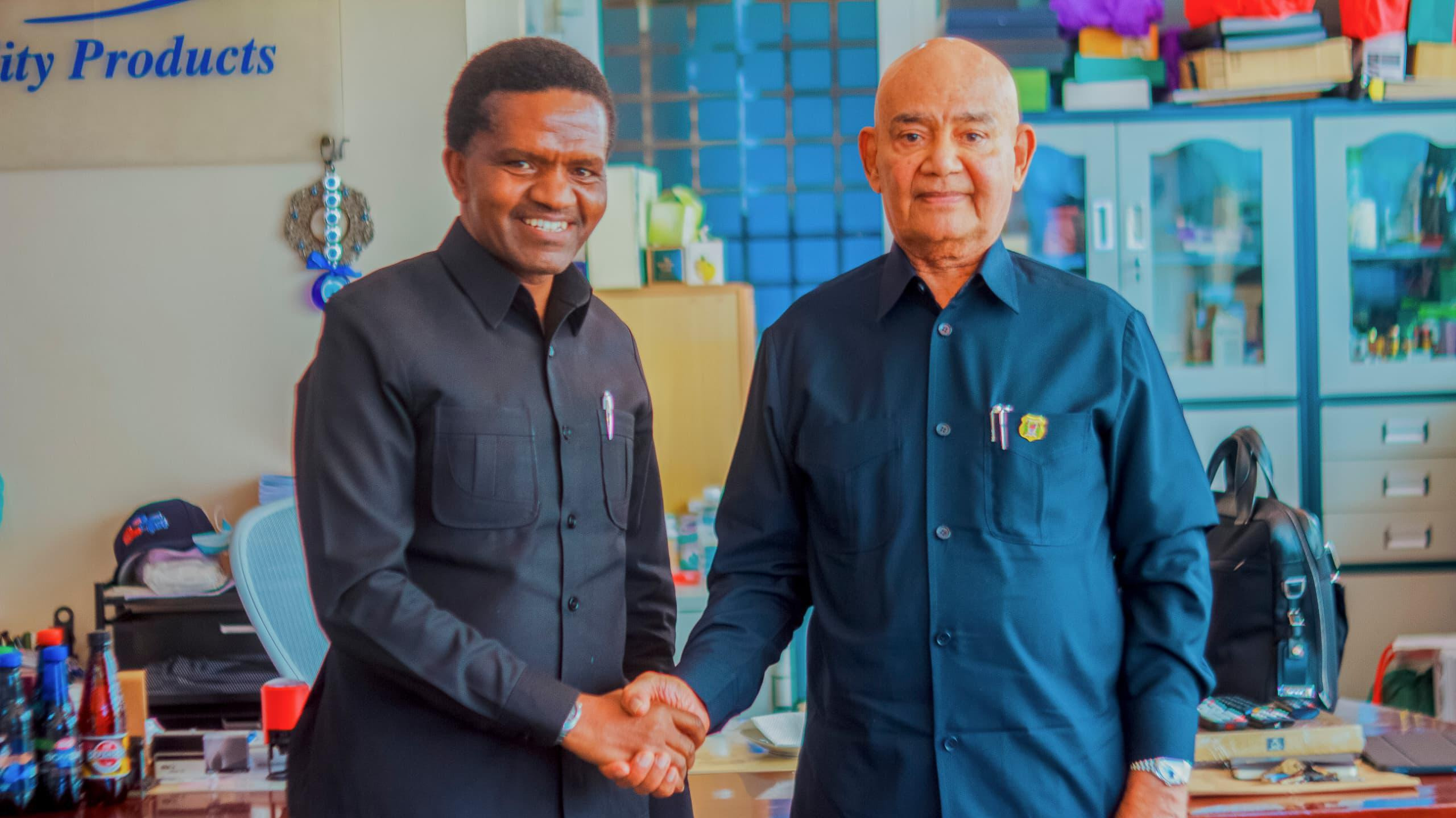 Dkt. Msemwa wa Tume ya Mipango Akutana na Mfanyabiashara Maarufu Said Salim Bakhresa